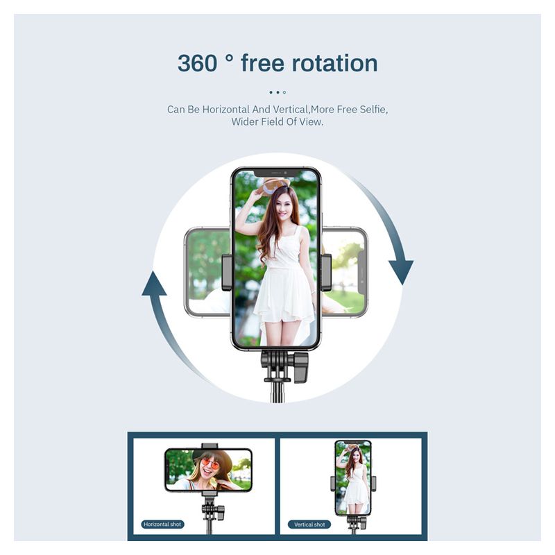 Tripod sa LED rasvetom R12 pink