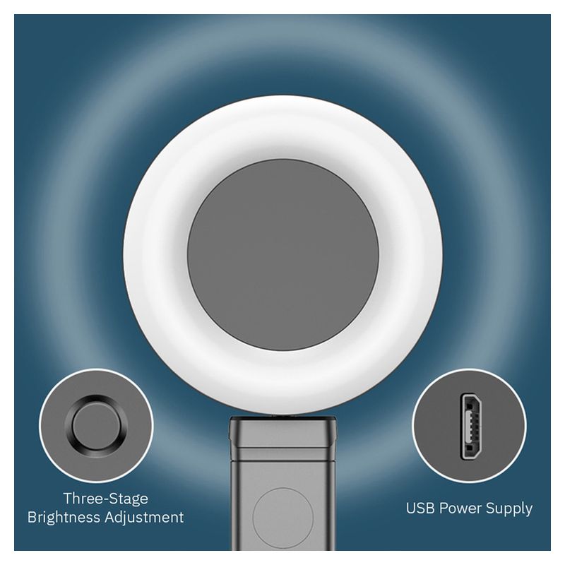 Tripod sa LED rasvetom R12 pink