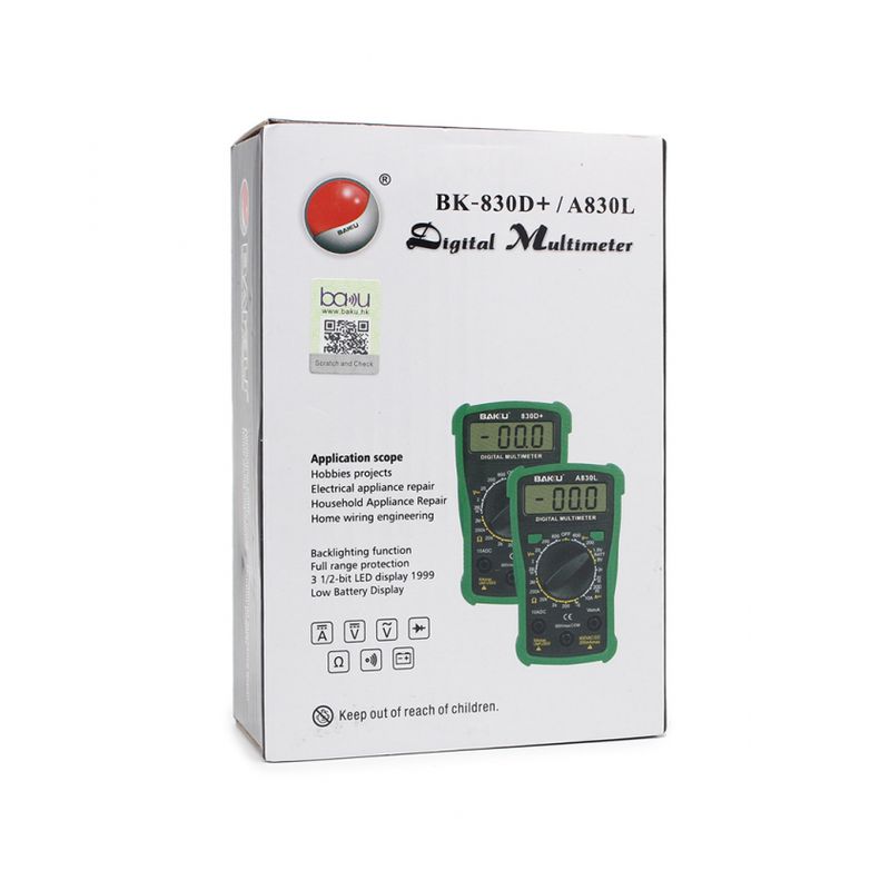 Unimer BAKU BK-830D+ Digitalni multimetar