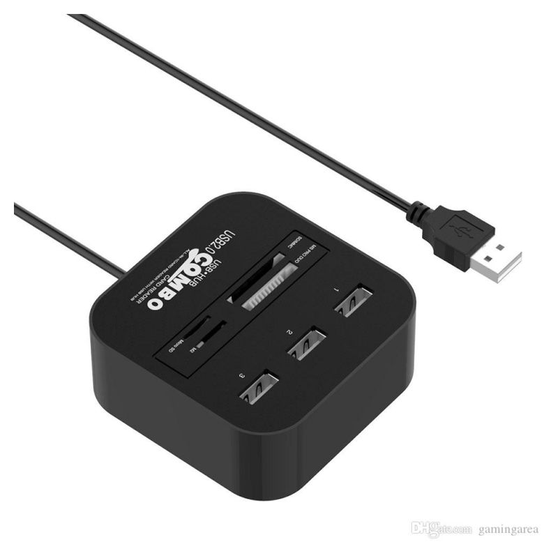 USB HUB i citac kartica 2u1 JWD-U35