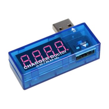USB tester napajanja sa LED prikazom ugaoni