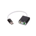 USB Type C zvucna karta 7.1 USB 2.0 JWD-TC35