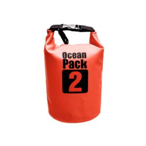 Vodootporna suva torba Ocean Pack 2L crvena