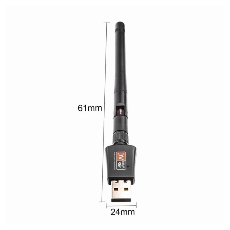 Wireless dual band adapter sa antenom USB 2.4GHz 5GHz 600Mb