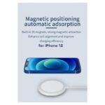 Wireless punjac iPhone 12 magnetic 15W beli - Slika 3