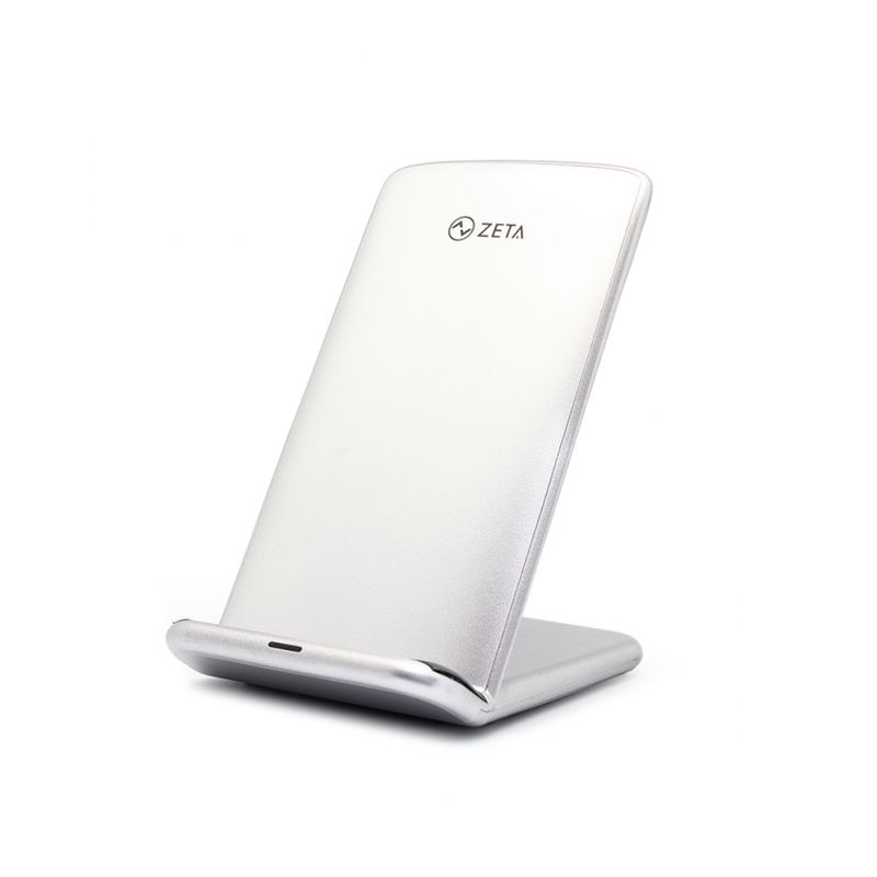 Wireless punjac ZETA ZW3 5V/1A srebrni