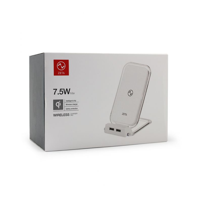 Wireless punjac ZETA ZW4 5V/1A beli