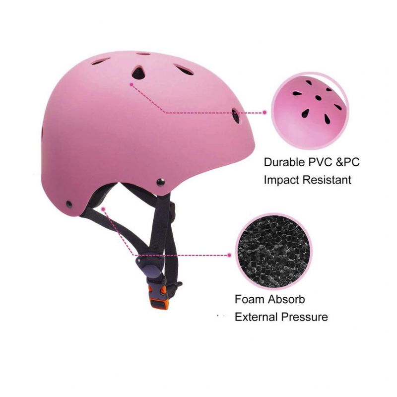 Zastitna kaciga H01 roze