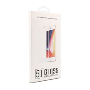 Zaštitno Staklo 2.5D full glue za iPhone XS Max beli