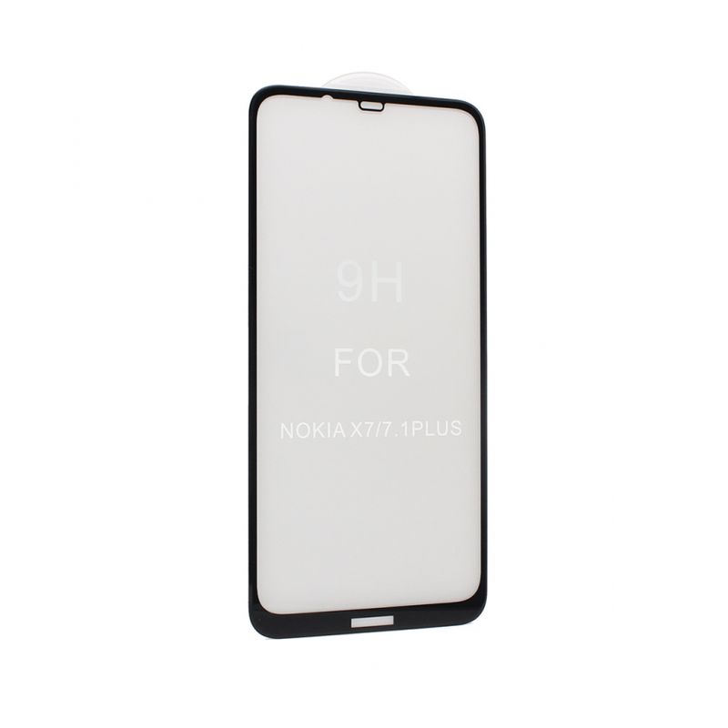 Zaštitno Staklo 5D za Nokia 7.1 Plus crni
