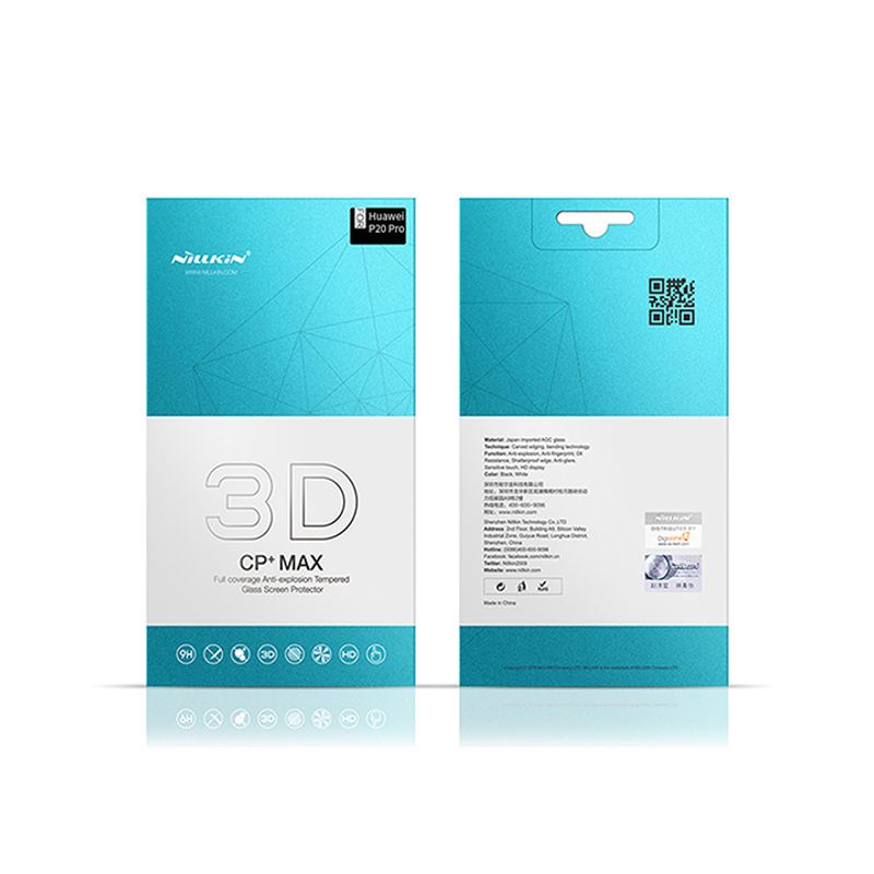 Zaštitno Staklo Nillkin 3D CP+Max za Huawei Mate 30 Pro crni