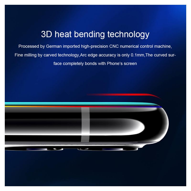 Zaštitno Staklo Nillkin 3D CP+Max za Samsung S908B Galaxy S22 Ultra 5G crni