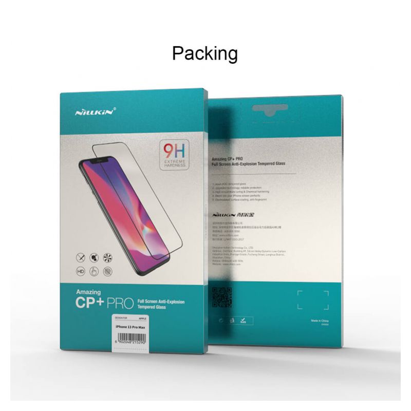 Zaštitno Staklo Nillkin CP+ Pro za iPhone 13 Pro Max 6.7 crni