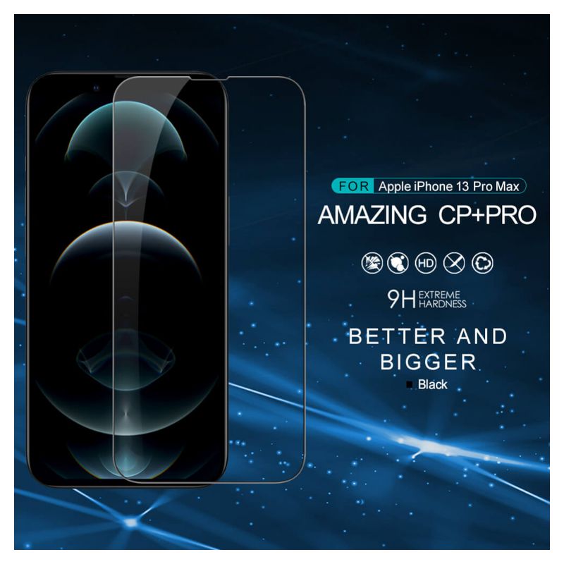 Zaštitno Staklo Nillkin CP+ Pro za iPhone 13 Pro Max 6.7 crni