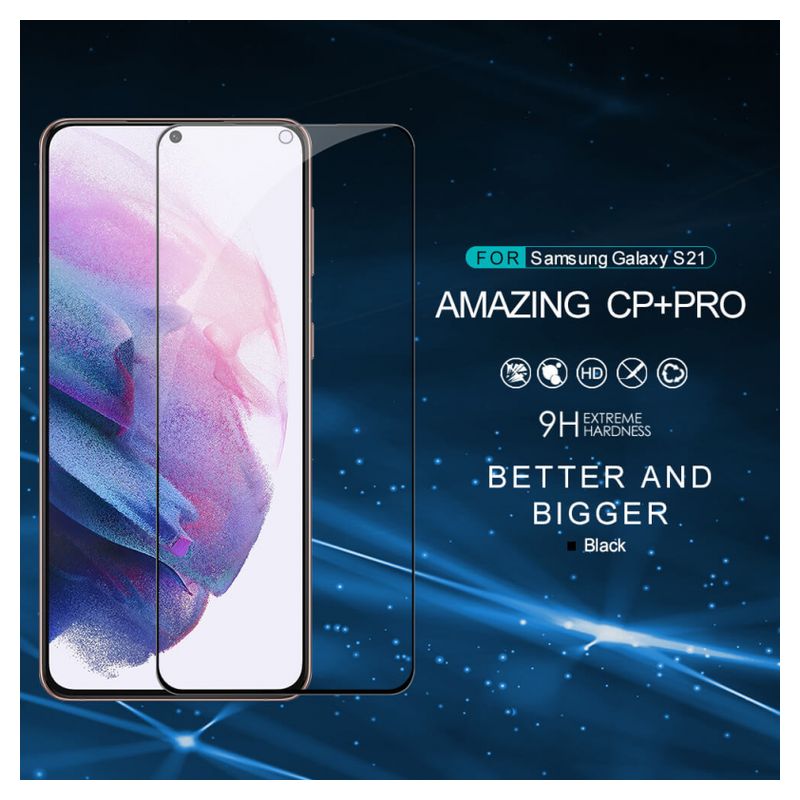 Zaštitno Staklo Nillkin CP+ Pro za Samsung G991B Galaxy S21 crni
