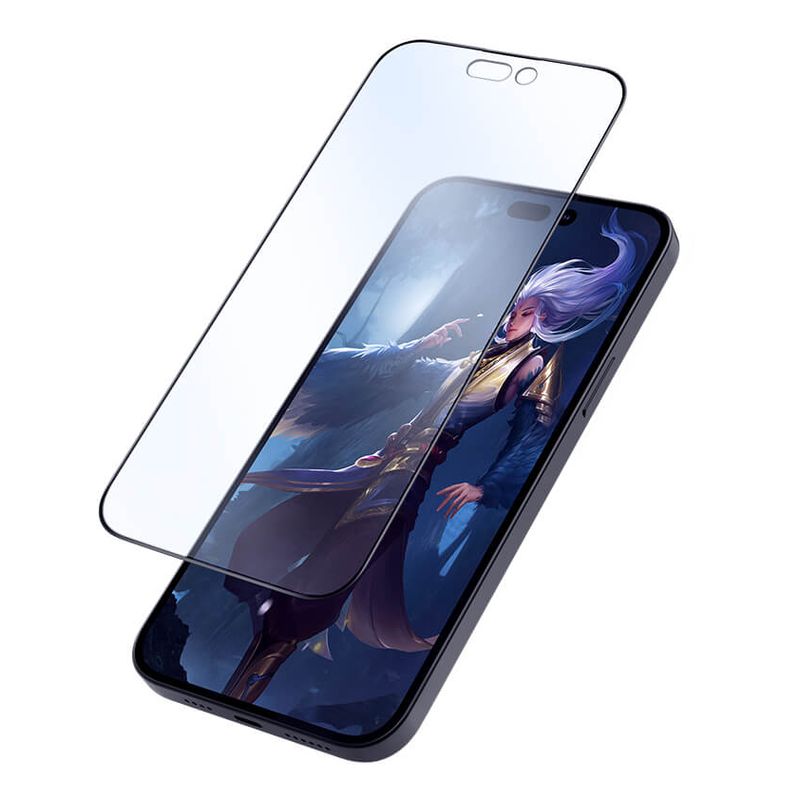 Zaštitno Staklo Nillkin Fog Mirror za iPhone 14 Pro Max 6.7 crni