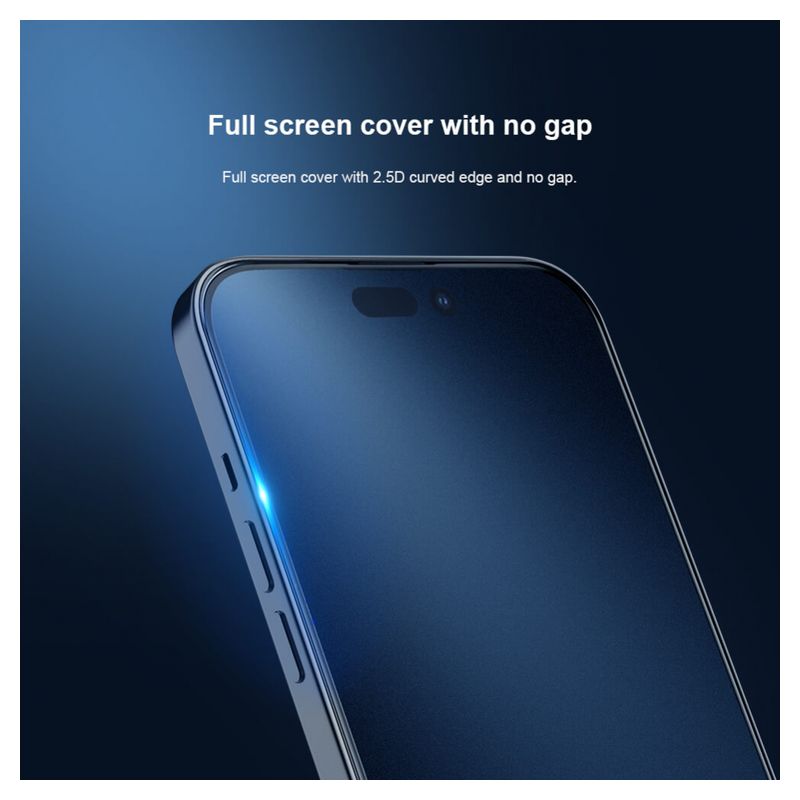 Zaštitno Staklo Nillkin Fog Mirror za iPhone 14 Pro Max 6.7 crni