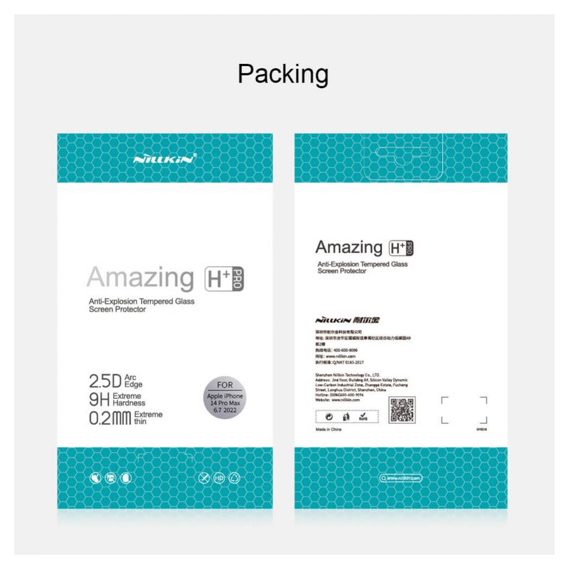 Zaštitno Staklo Nillkin H+ Pro za iPhone 14 Pro Max 6.7