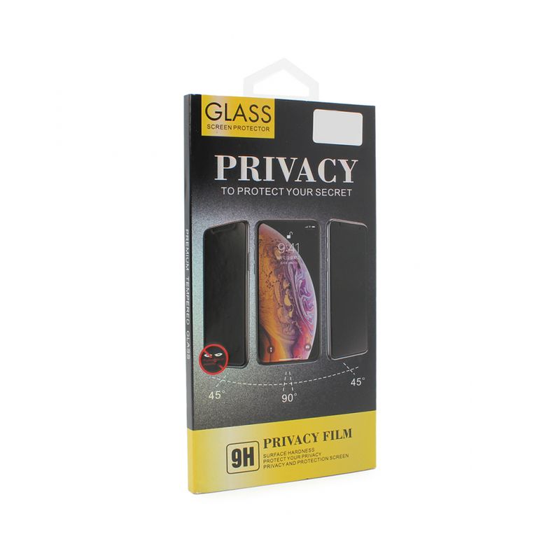 Zaštitno Staklo Privacy 2.5D full glue za iPhone 11 6.1 crna