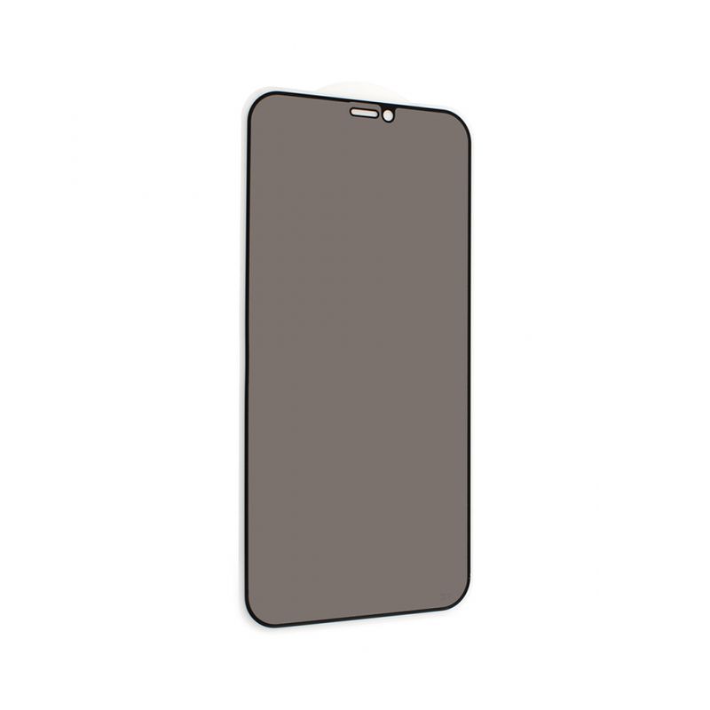 Zaštitno Staklo Privacy 2.5D full glue za iPhone 12/12 Pro 6.1 crna