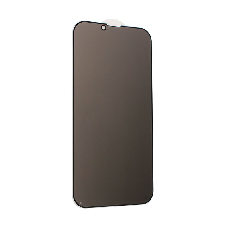 Zaštitno Staklo Privacy 2.5D full glue za iPhone 13 Pro Max 6.7 crni