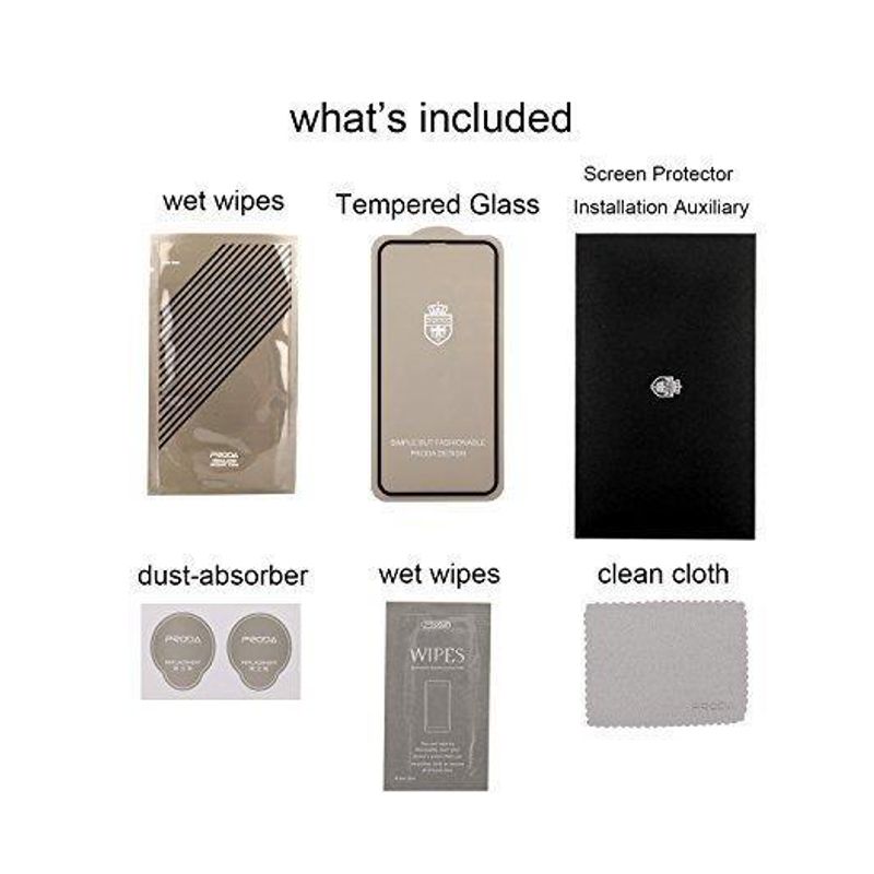 Zaštitno Staklo Proda full glue za Xiaomi Mi 9T crni