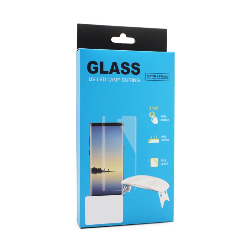 Zaštitno Staklo UV Plus Glue Full Cover + Lampa za Samsung G973 S10