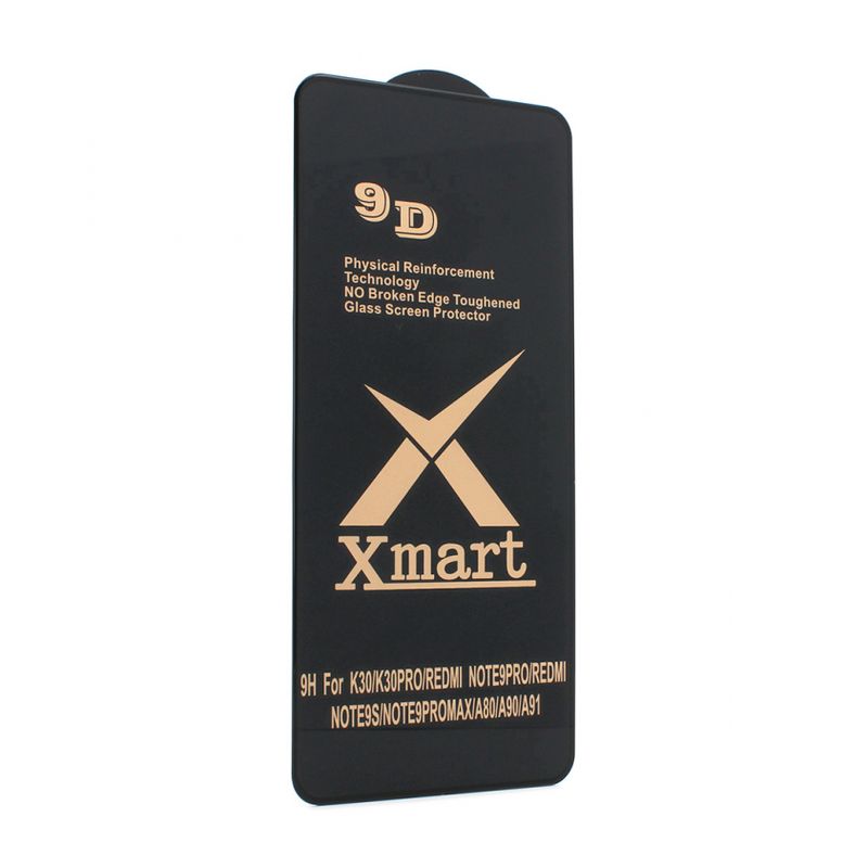 Zaštitno Staklo X mart 9D za Xiaomi Redmi Note 9 Pro/Note 9 Pro Max crni
