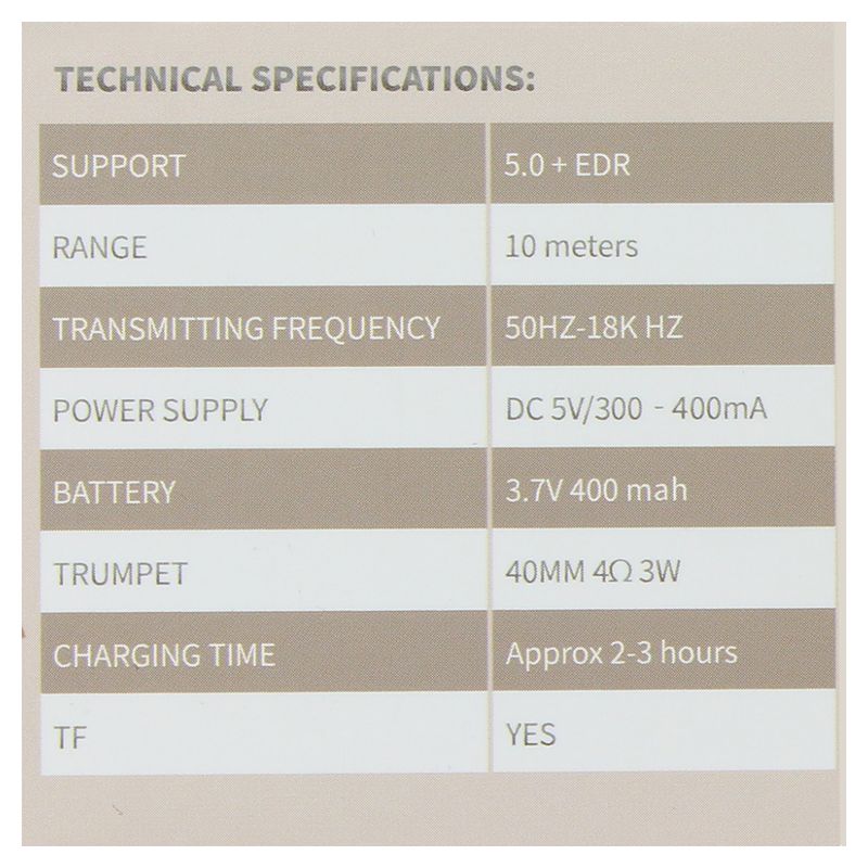 Bluetooth zvucnik HM11 plavi