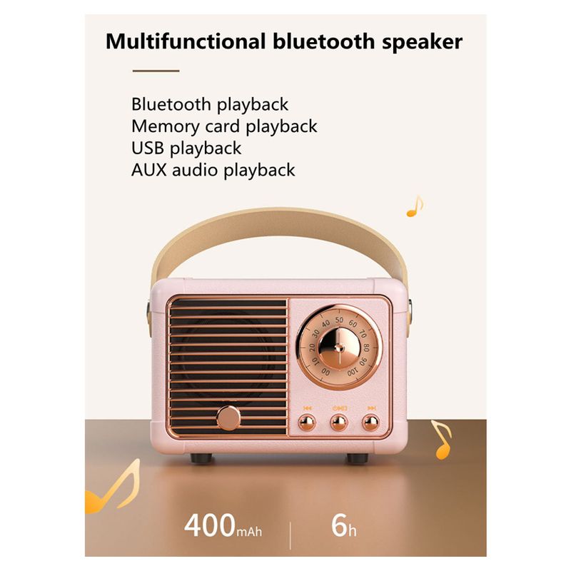 Bluetooth zvucnik HM11 roze