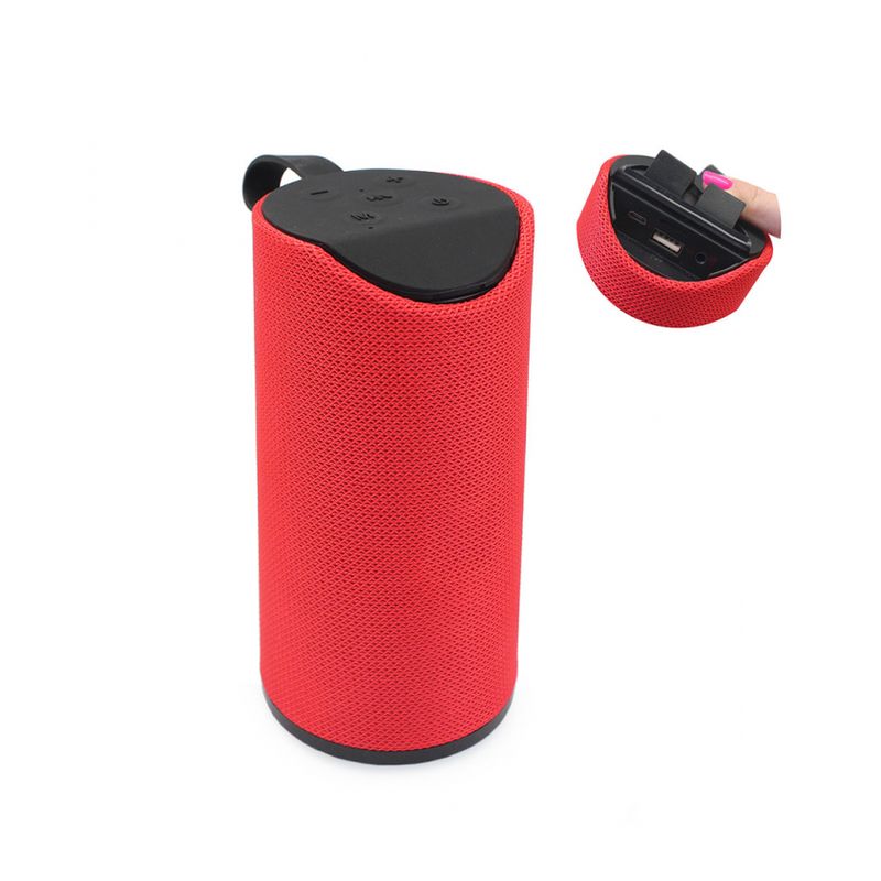 Bluetooth zvucnik TG113 crveni Bluetooth zvucnik TG113 crveni - Slika 1
