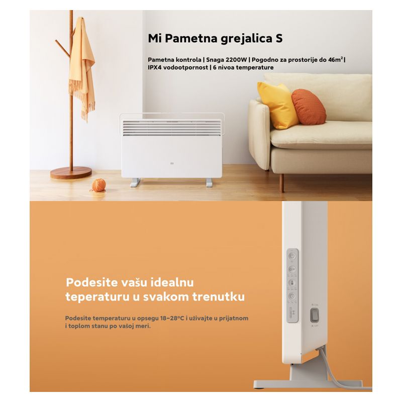 Grejalica Mi Smart Xiaomi bela