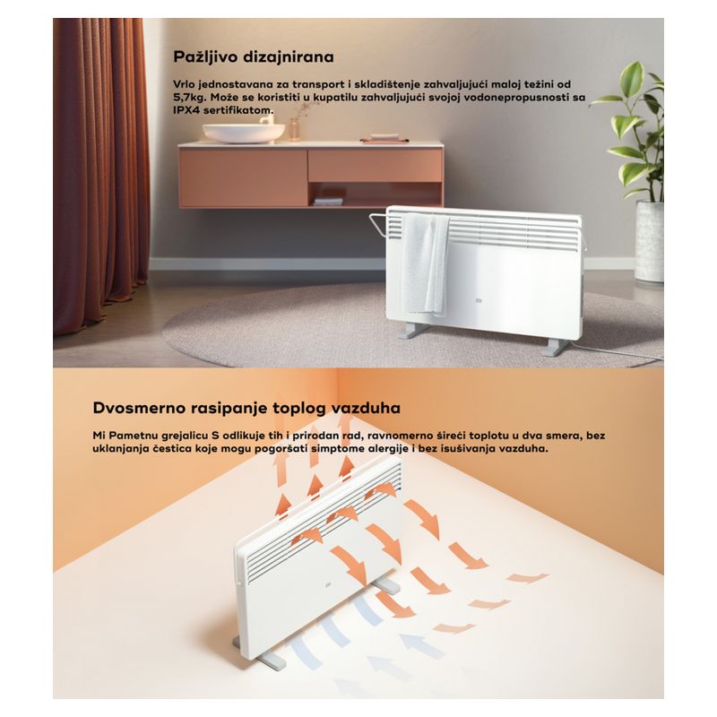 Grejalica Mi Smart Xiaomi bela