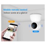 Kucna zastitna kamera MBOSS MIP58 1080P WIFI bela - Slika 2