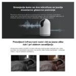 Kucna zastitna kamera Xiaomi Mi 360 2k Pro bela - Slika 7