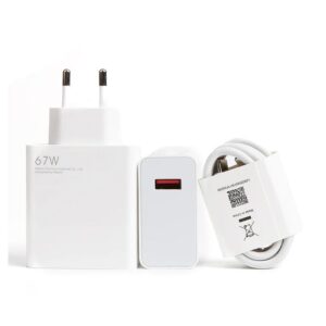 Kucni punjac Xiaomi 67W sa Type C kablom beli EU