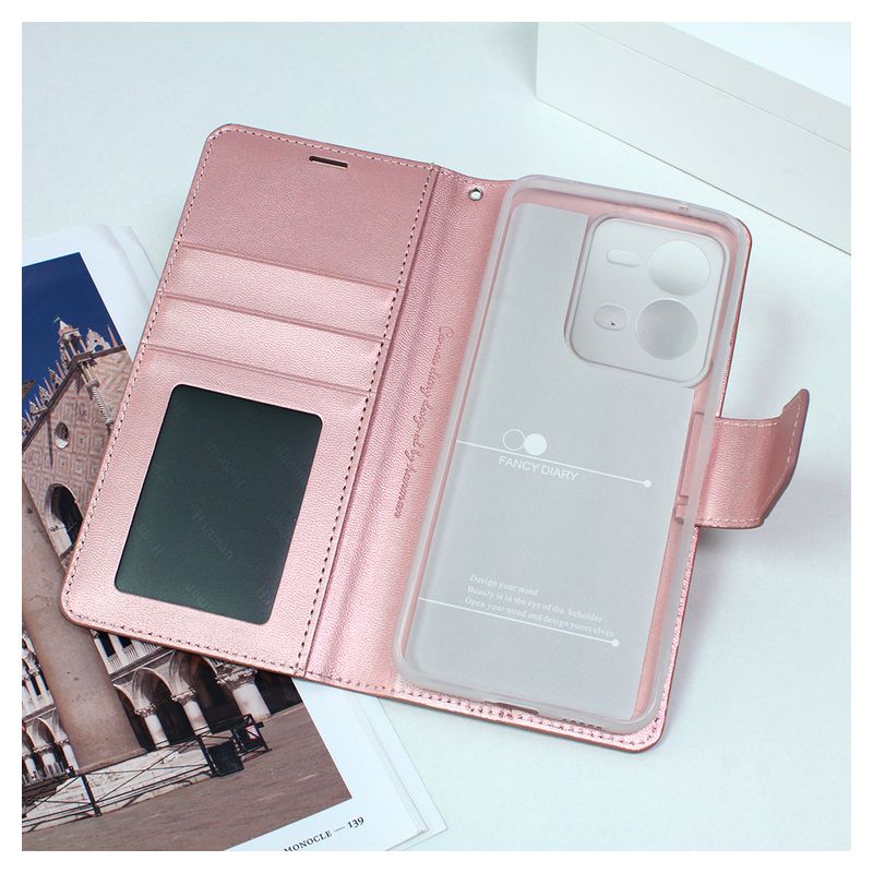 Maskica Hanman Canvas ORG za Vivo X80 Lite roze