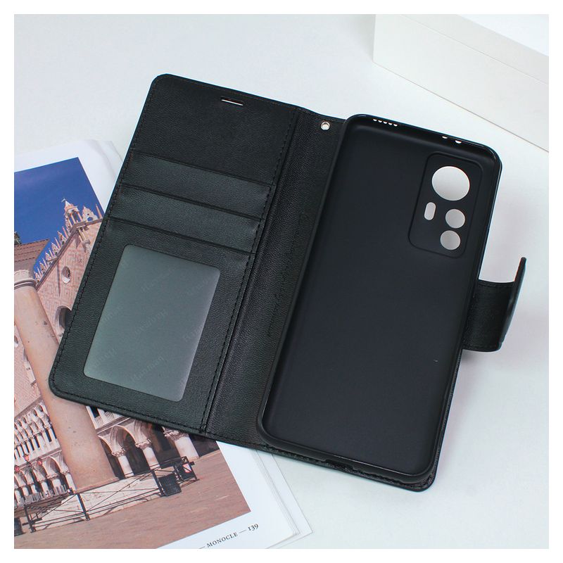 Maskica Hanman Canvas ORG za Xiaomi 12T/12T Pro crna