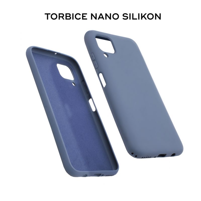 Maskica Nano Silikon za Huawei P40 Lite E ljubicasta