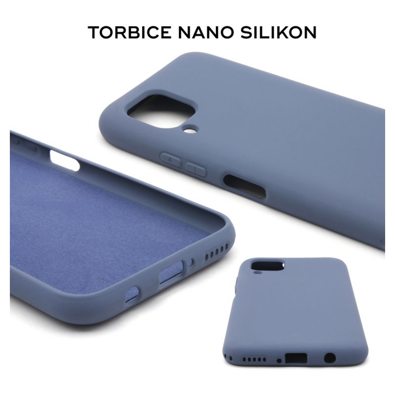 Maskica Nano Silikon za Huawei P40 Lite E ljubicasta