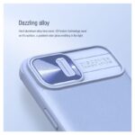 Maskica Nillkin CamShield Leather za iPhone 13 6.1 ljubicasta - Slika 11