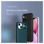 Maskica Nillkin CamShield Leather za iPhone 13 6.1 ljubicasta - Slika 7