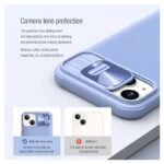 Maskica Nillkin CamShield Leather za iPhone 13 6.1 ljubicasta - Slika 8