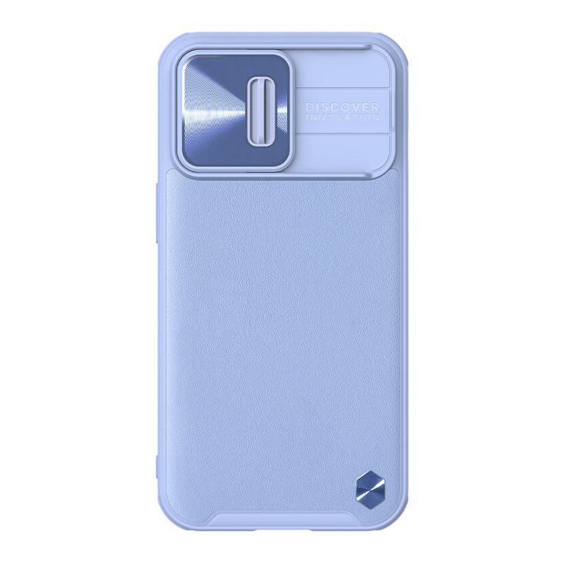 Maskica Nillkin CamShield Leather za iPhone 13 Pro 6.1 ljubicasta
