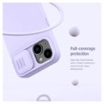 Maskica Nillkin CamShield Silky za iPhone 14 6.1 ljubicasta - Slika 9