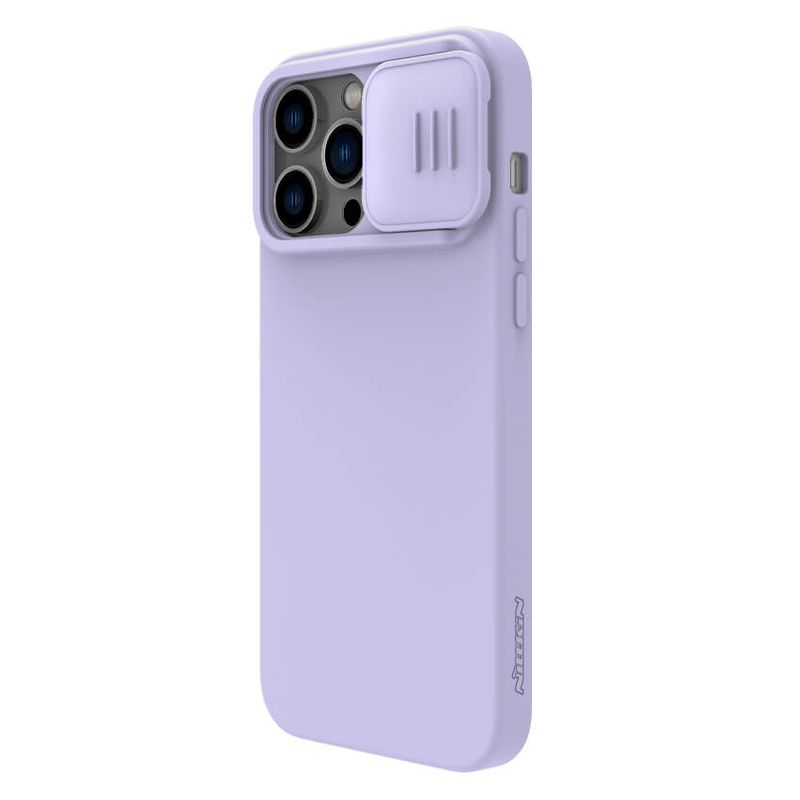 Maskica Nillkin CamShield Silky za iPhone 14 Pro 6.1 ljubicasta