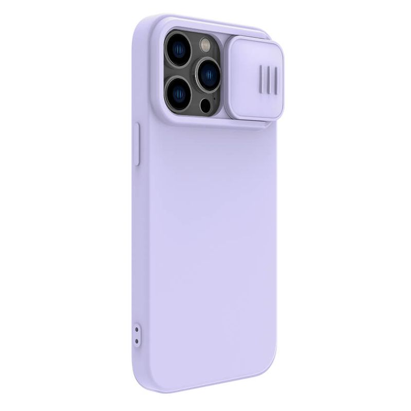 Maskica Nillkin CamShield Silky za iPhone 14 Pro 6.1 ljubicasta