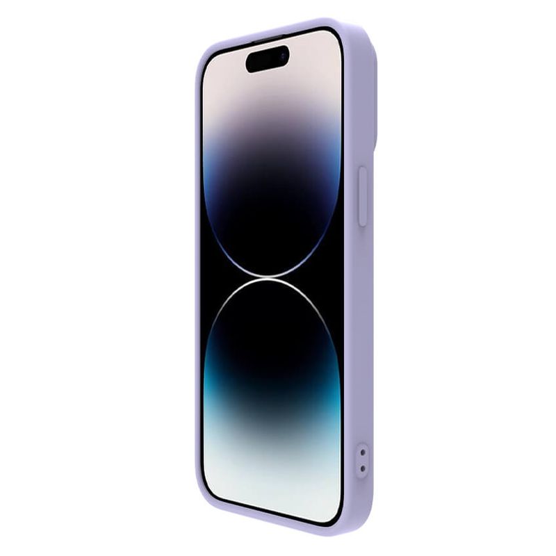 Maskica Nillkin CamShield Silky za iPhone 14 Pro 6.1 ljubicasta