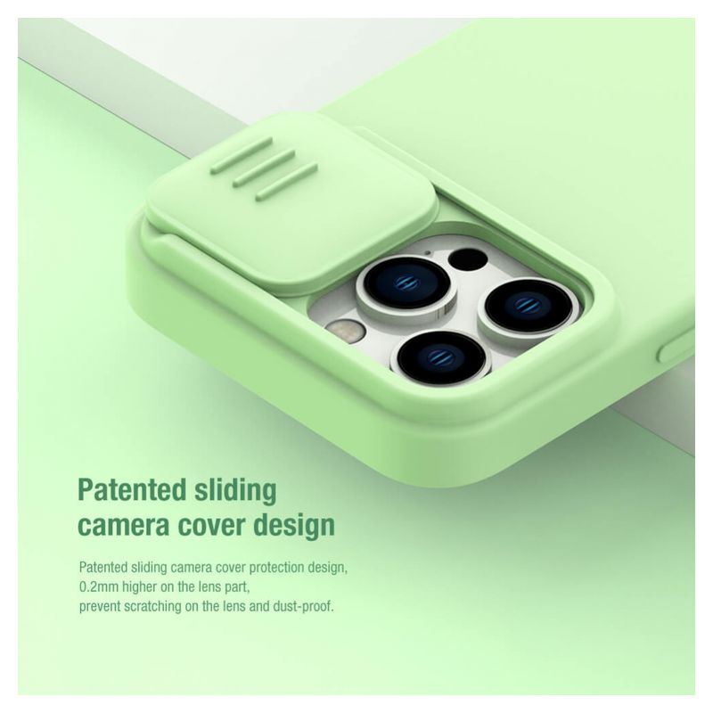 Maskica Nillkin CamShield Silky za iPhone 14 Pro 6.1 ljubicasta