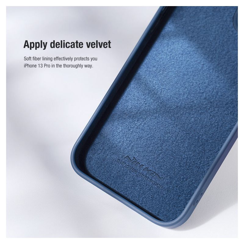 Maskica Nillkin CamShield Silky za iPhone 14 Pro 6.1 ljubicasta
